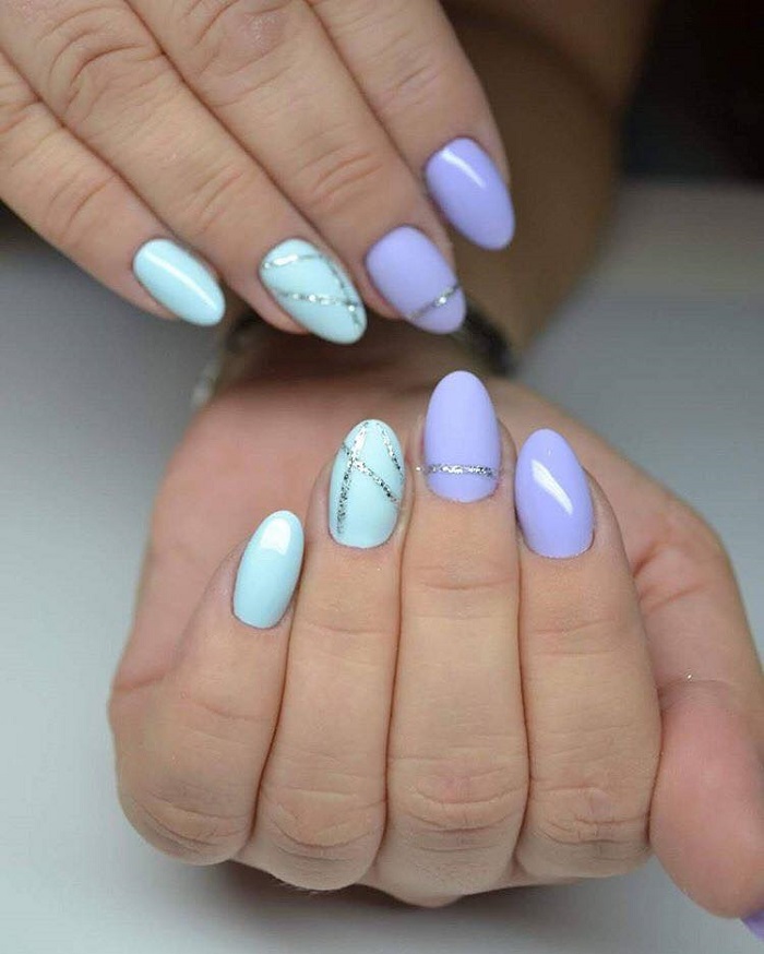 Immagini Nail art pastello 2018