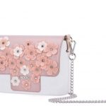 Nuova Pattina O Pocket in ecopelle con fiorellini in pvc estate 2018 prezzo 52 euro