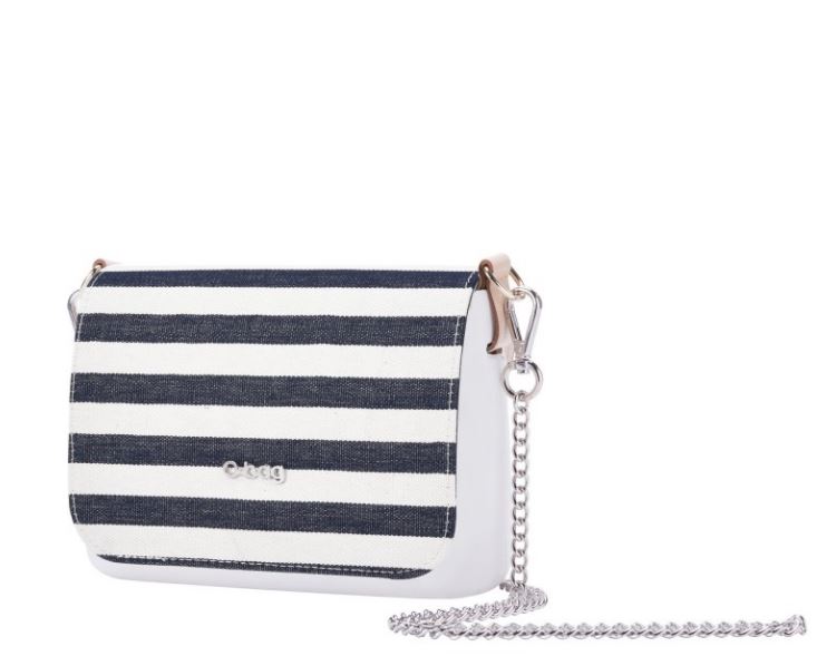 Nuova pattina O Pocket di O bag a riga larga primavera estate 2018 prezzo 32 euro