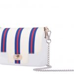 Nuova pattina O Pocket di O bag a righe verticali primavera estate 2018 prezzo 49 euro
