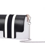 Nuova pattina O Pocket di O bag in ecopelle con fascia centrale primavera estate 2018 prezzo 42 euro