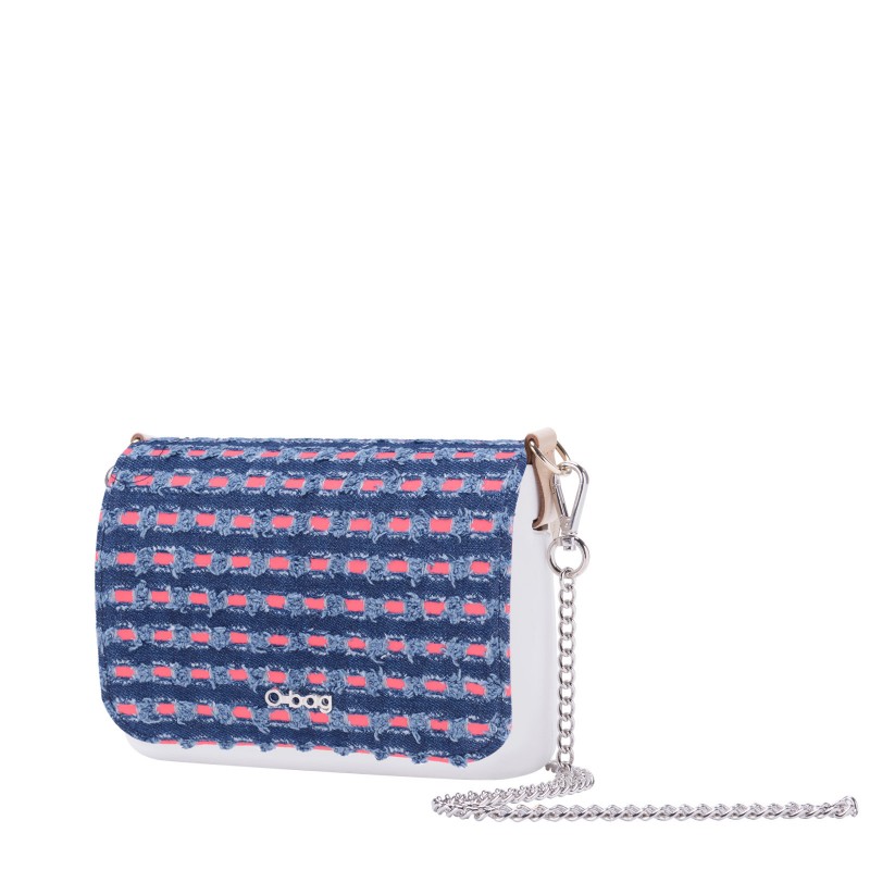 Nuova pattina borsa O bag O Pocket estate 2018 in denim traforato