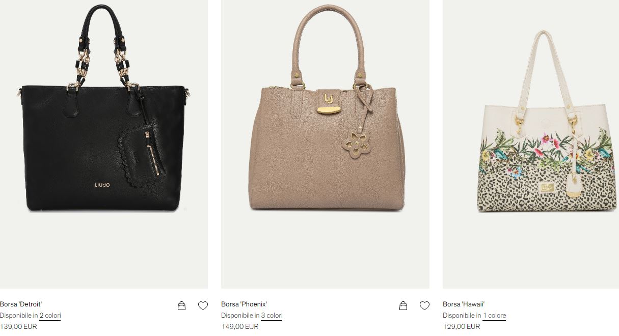 Nuove Borse Liu Jo collezione primavera estate 2018