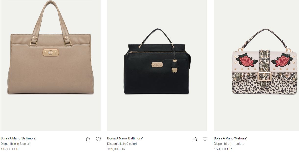 Nuove borse a mano Liu Jo collezione estate 2018