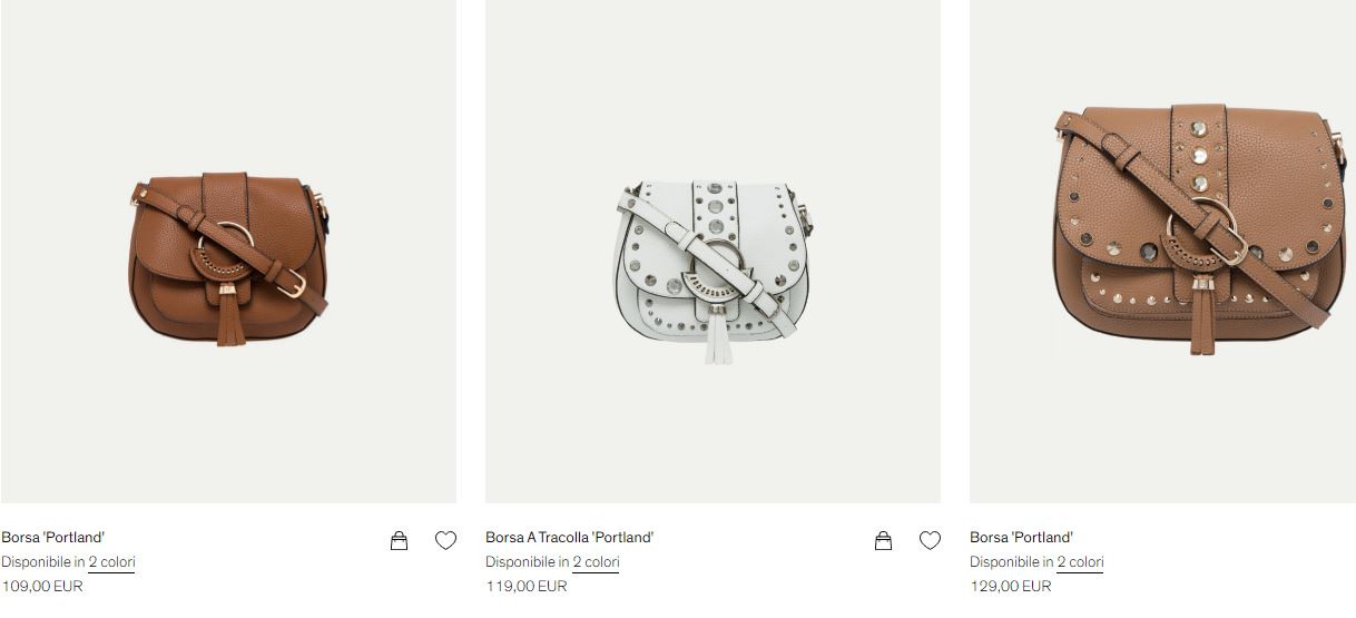 Nuovi arrivi borse a tracolla Liu Jo primavera estate 2018