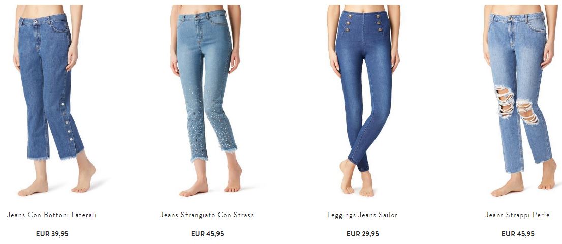 Nuovi leggings e jeans Calzedonia primavera estate 2018