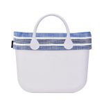 Nuovo Bordo Borsa O Bag collezione primavera estate 2018 a righe sfumate
