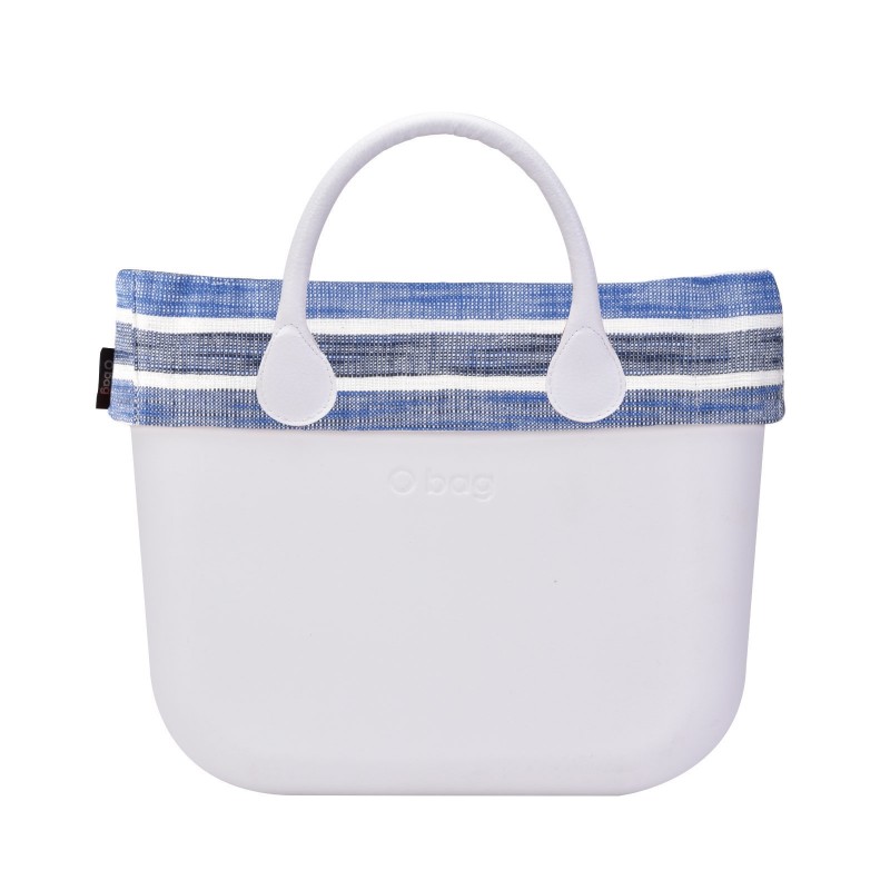 Nuovo Bordo Borsa O Bag collezione primavera estate 2018 a righe sfumate