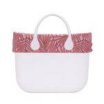 Nuovo bordo borsa O Bag estate 2018 in tessuto fantasia palma sangria