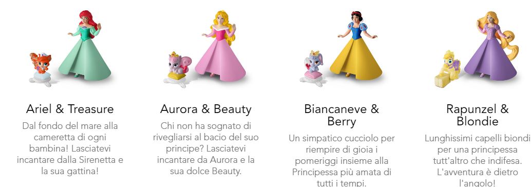 Sorprese Uovo di Pasqua Kinder Classico 2018 Disney Princess