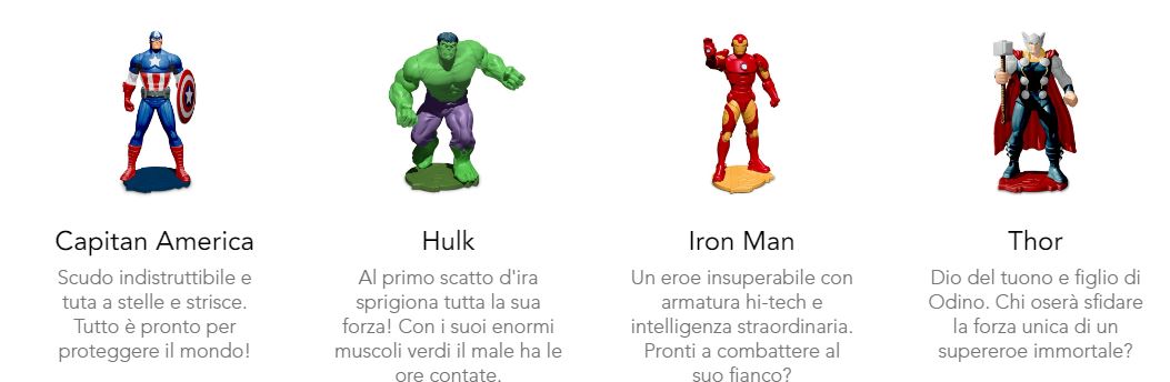 Sorprese Uovo di Pasqua Kinder Classico The Avengers 2018
