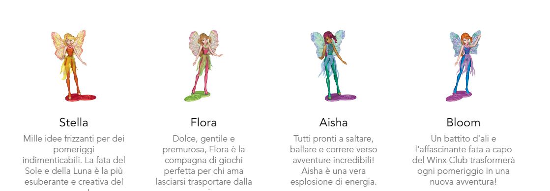 Sorprese Uovo di Pasqua Kinder Gigante Lei Winx 2018