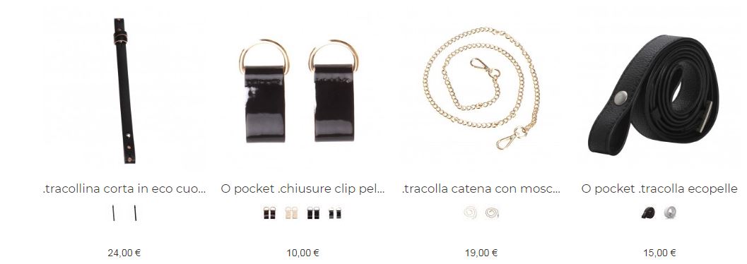 Tracolle borse O Pocket