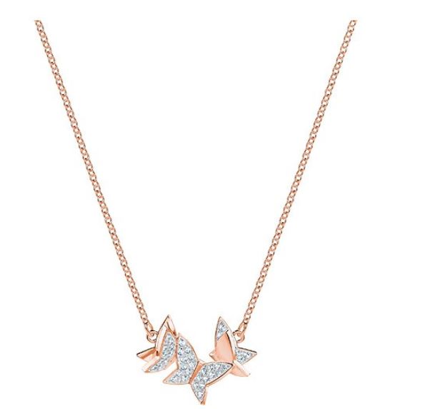 Collana Swarovski con cristalli bianchi 2018