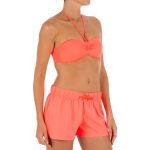 Costume con reggiseno a fascia e pantaloncini Decathlon