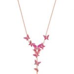 Nuova collana Swarovski con farfalle primavera estate 2018