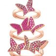 Nuovi anelli Swarovski con farfalle 2018