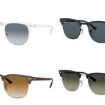 Nuovi occhiali da sole Ray Ban donna estate 2018 modello Clubmaster Metal
