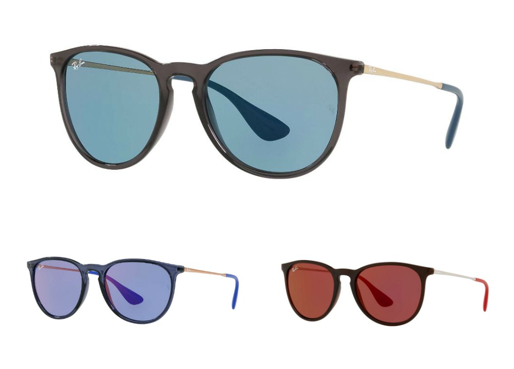 Nuovi occhiali da sole Ray Ban donna estate 2018 modello Erika Color Mix
