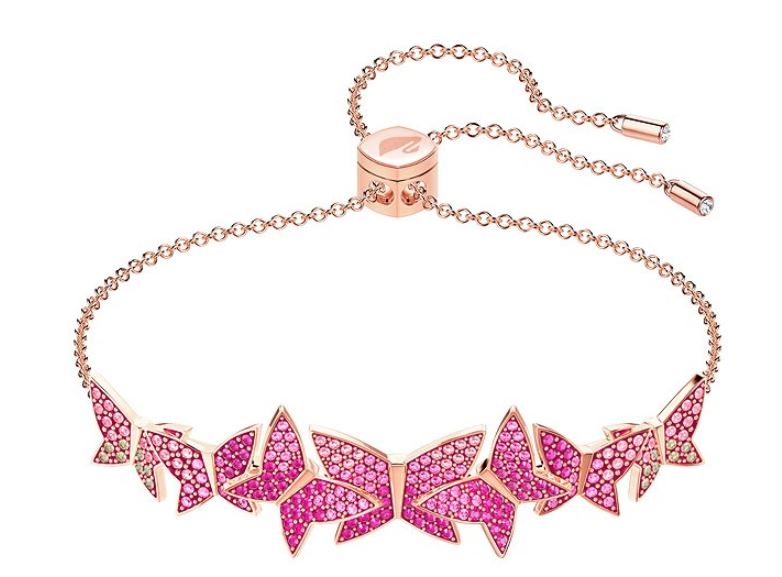 Nuovo bracciale Swarovski con farfalle primavera estate 2018