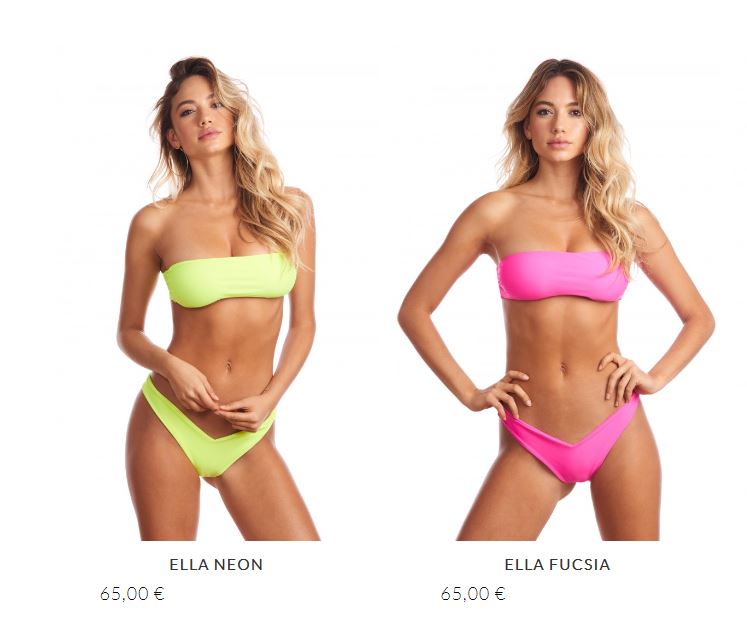 Bikini Lovers a fascia colori neon mod Ella