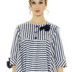 Blusa a righe Nara Camicie estate 2018