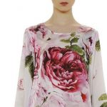 Blusa maxi fiori Nara Camicie estate 2018