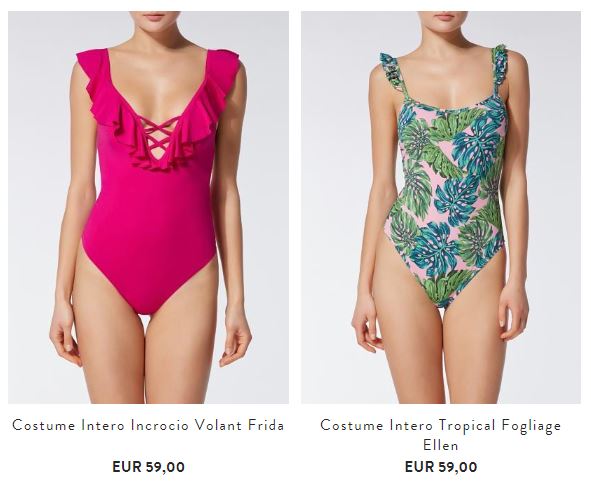 Calzedonia Catalogo costumi interi 2018