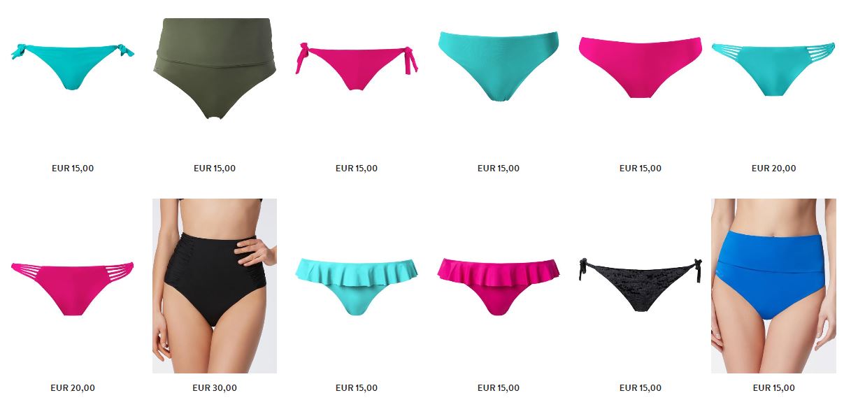 Calzedonia slip estate 2018