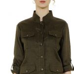 Camicia in lino stile safari Nara Camicie primavera estate 2018