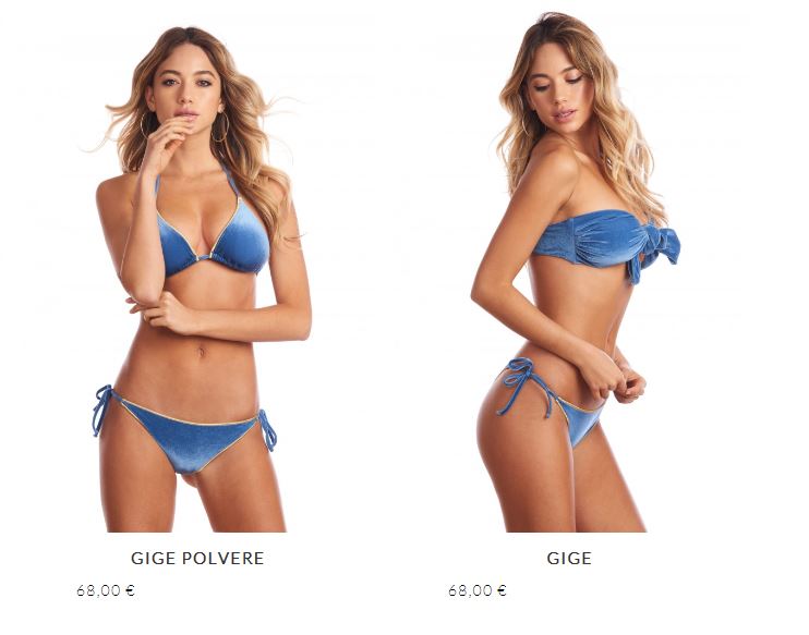 Costume Bikini Lovers mod Gige con reggiseno a triangolo e a fascia estate 2018