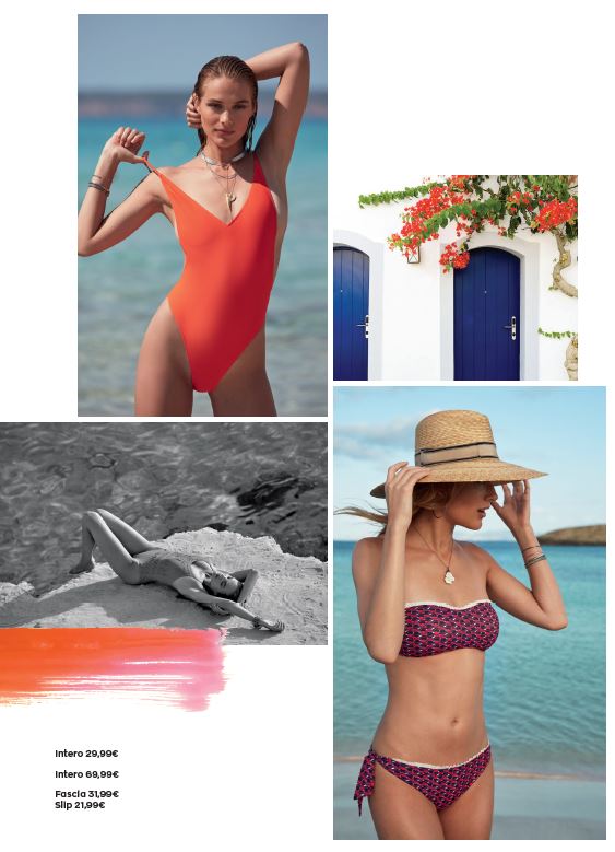Costumi interi e bikini Goldenpoint estate 2018