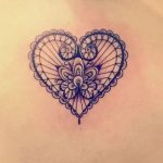 Immagine Tatuaggio cuore sulla schiena