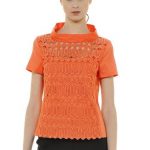 Maglia con collo ad anello Nara Camicie estate 2018