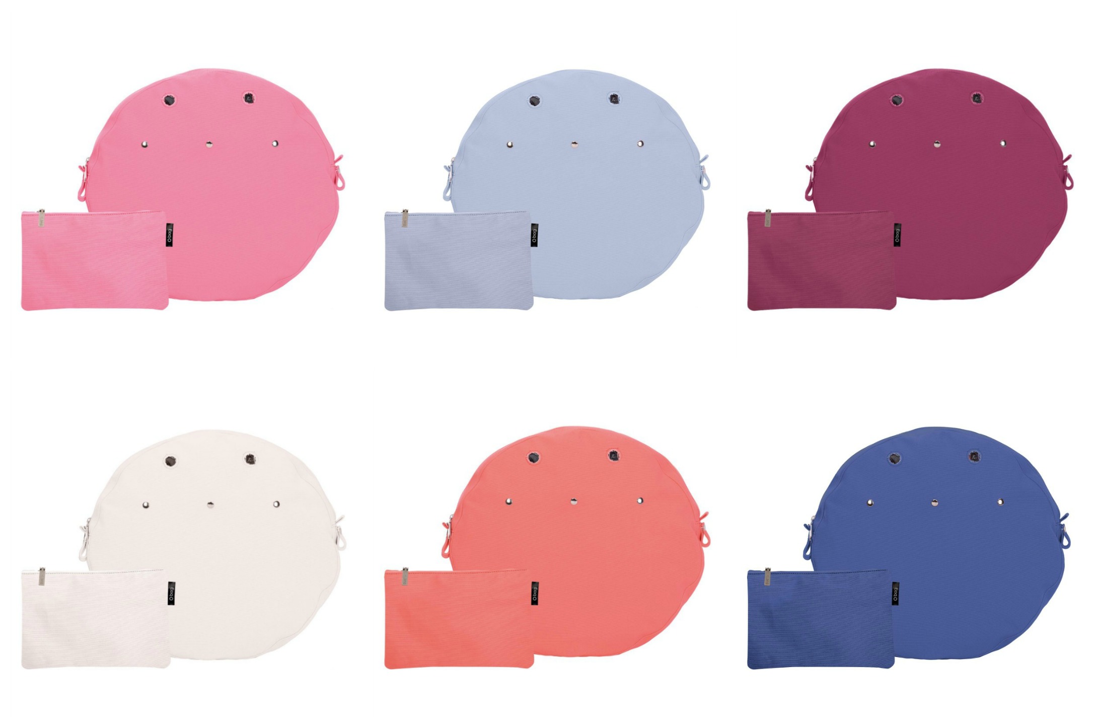 Sacche interne con zip e pochette O Bag O Twist estate 2018