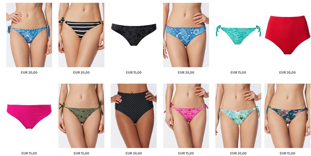 Slip Calzedonia bikini estate 2018