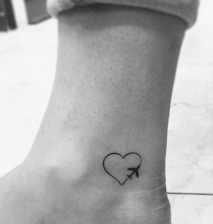 Tatuaggio per chi ama viaggiare