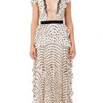 Abito lungo Elisabetta Franchi estate 2018 da cerimonia prezzo 755 euro