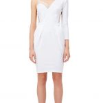 Abito monospalla Elisabetta Franchi estate 2018 prezzo 300 euro