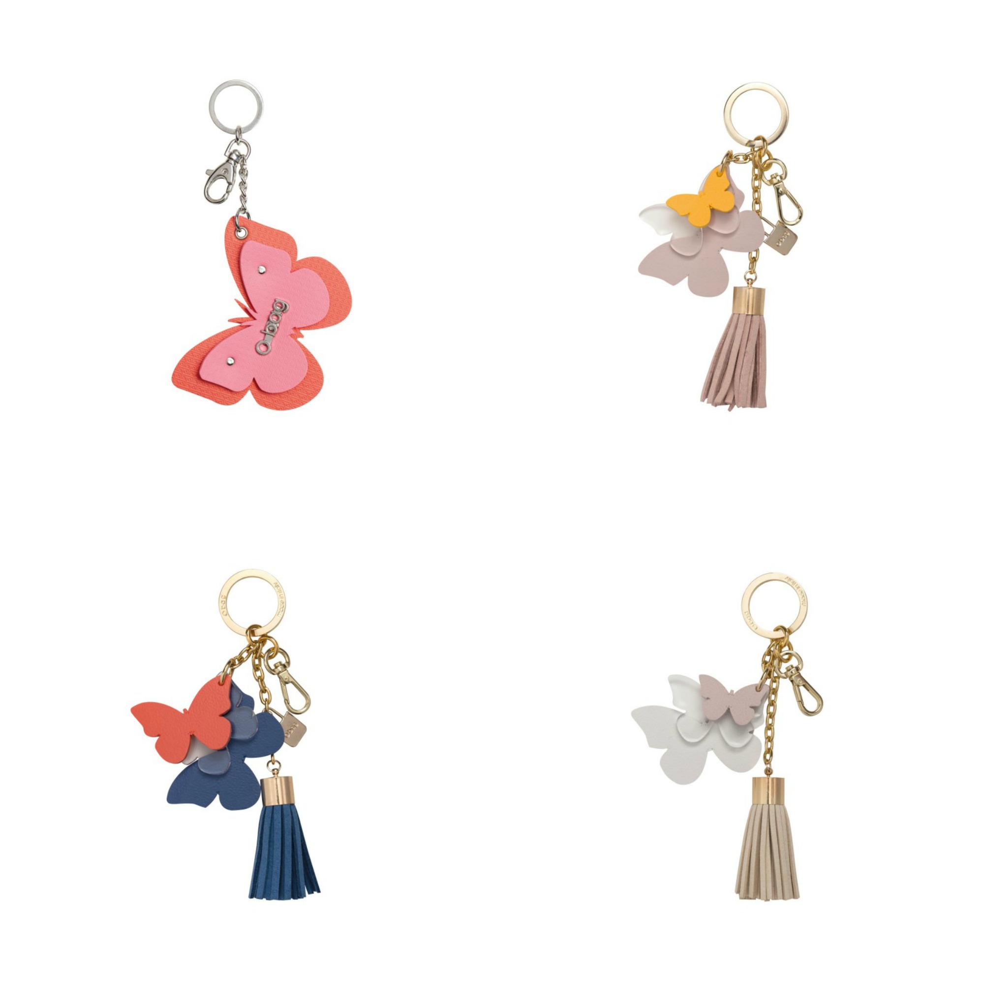 Portachiavi con farfalle O Bag