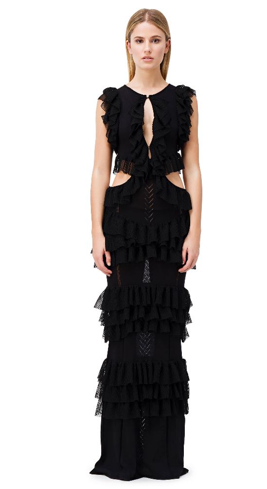 Vestito lungo Elisabetta Franchi collezione estate 2018 ... Vestito lungo Elisabetta Franchi collezione estate 2018 ...