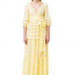 Vestito lungo Elisabetta Franchi collezione primavera estate 2018 prezzo 750 euro