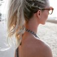 Acconciatura spiaggia capelli lunghi