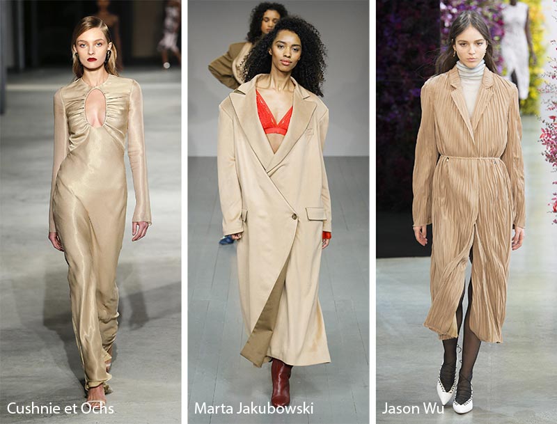 Colore Moda Abbigliamento Inverno 2019 Almond
