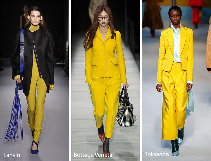 Colore Moda Abbigliamento Inverno 2019 Ceylon Yellow
