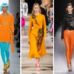 Colore Moda Abbigliamento Inverno 2019 Russet Orange