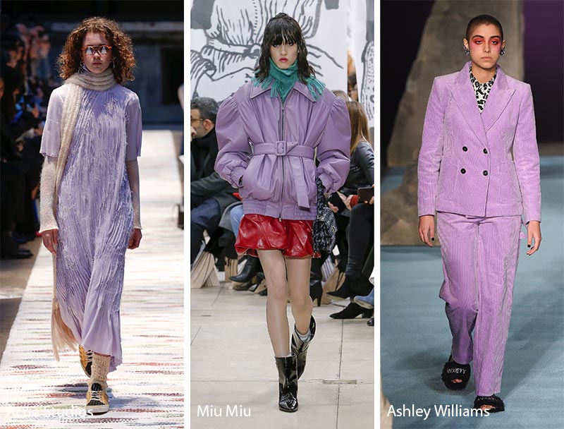 Colori Moda Inverno 2018 2019 Crocus Petal