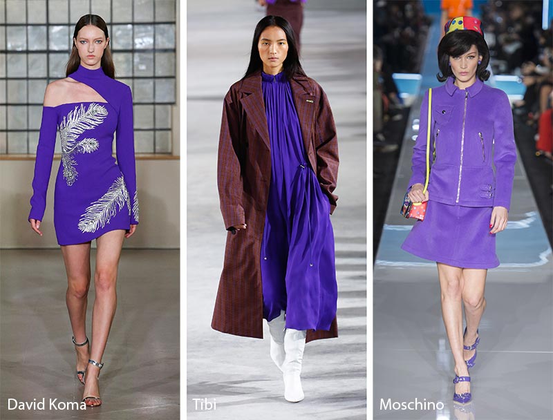 Colori Moda Inverno 2018 2019 Ultra Violet