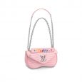 Nuova Borsa a tracolla Louis Vuitton New Wave rosa