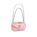 Nuova Borsa a tracolla Louis Vuitton New Wave rosa